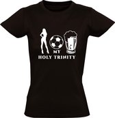 My holy trinity dames t-shirt | supporters | drank | voetbal | Ultra | cadeau | Wit