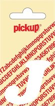Pickup plakletter CooperBlack 40 mm - wit J