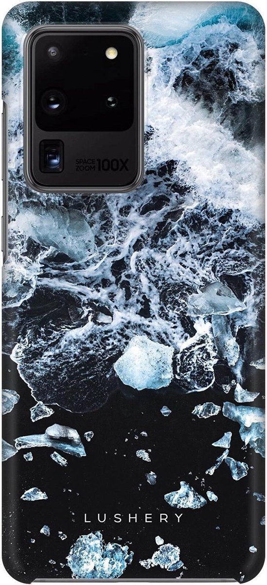 Lushery Hard Case voor Samsung Galaxy S20 Ultra - Crushing Waves