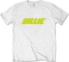 Billie Eilish - Racer Logo Heren T-shirt - 2XL - Wit
