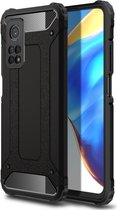 Xiaomi Mi 10T / Mi 10T Pro Hoesje Shock Proof Hybride Back Cover Zwart