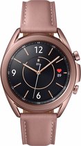 -Samsung Galaxy Watch3 - Smartwatch dames - Stainless Steel - 41mm - Brons-aanbieding