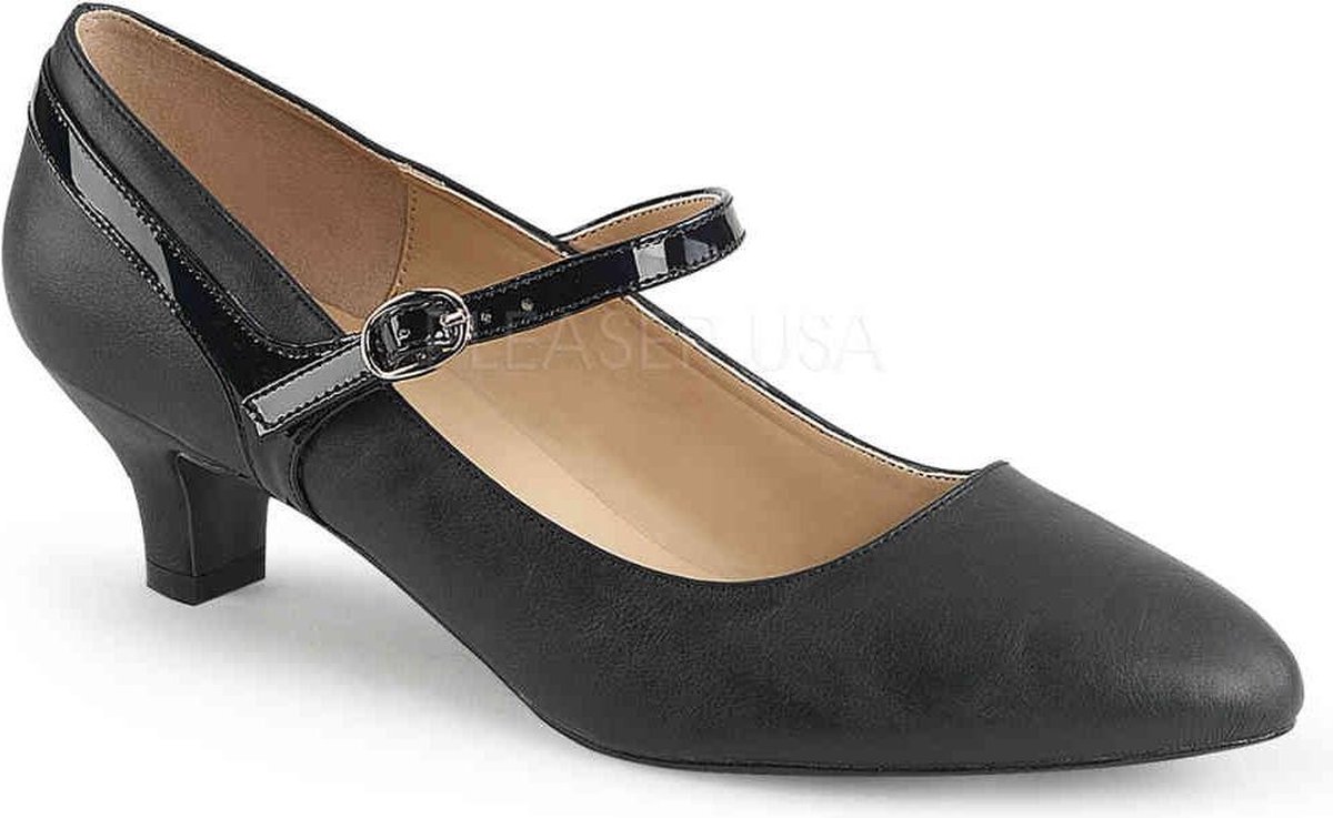 Pleaser Pink Label - FAB425 Pumps - Paaldans schoenen - 40 Shoes - Zwart