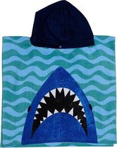 Universal Badponcho Blauw Junior 50 X 100 Cm