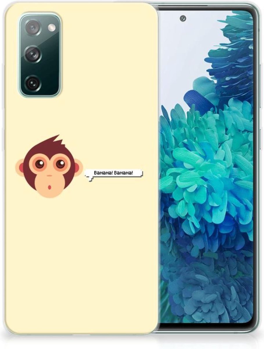 Samsung Galaxy S20 FE Telefoonhoesje met Naam Monkey
