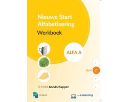 Nieuwe Start Alfabetisering 2 - Nieuwe Start Alfabetisering Werkboek Alfa A Deel 2 + e-learning