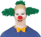 Fiestas Guirca Pruik Clown Synthetisch Groen One-size