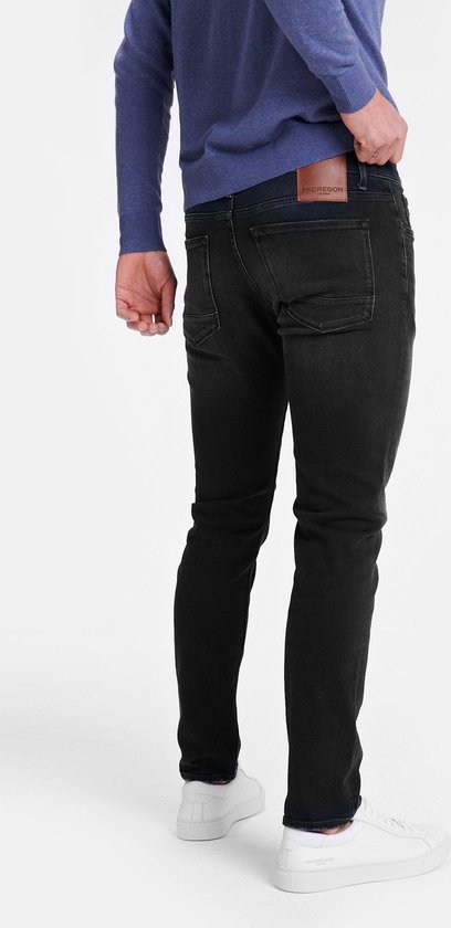 McGregor Heren Slim fit jeans in donker blauwe wassing - Maat 36-36 |  bol.com