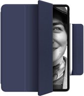 Shop4 - iPad Air (2022) / iPad Air (2020) Hoes - Magnetische Smart Cover Donker Blauw