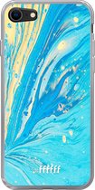 6F hoesje - geschikt voor iPhone 8 - Transparant TPU Case - Endless Azure #ffffff