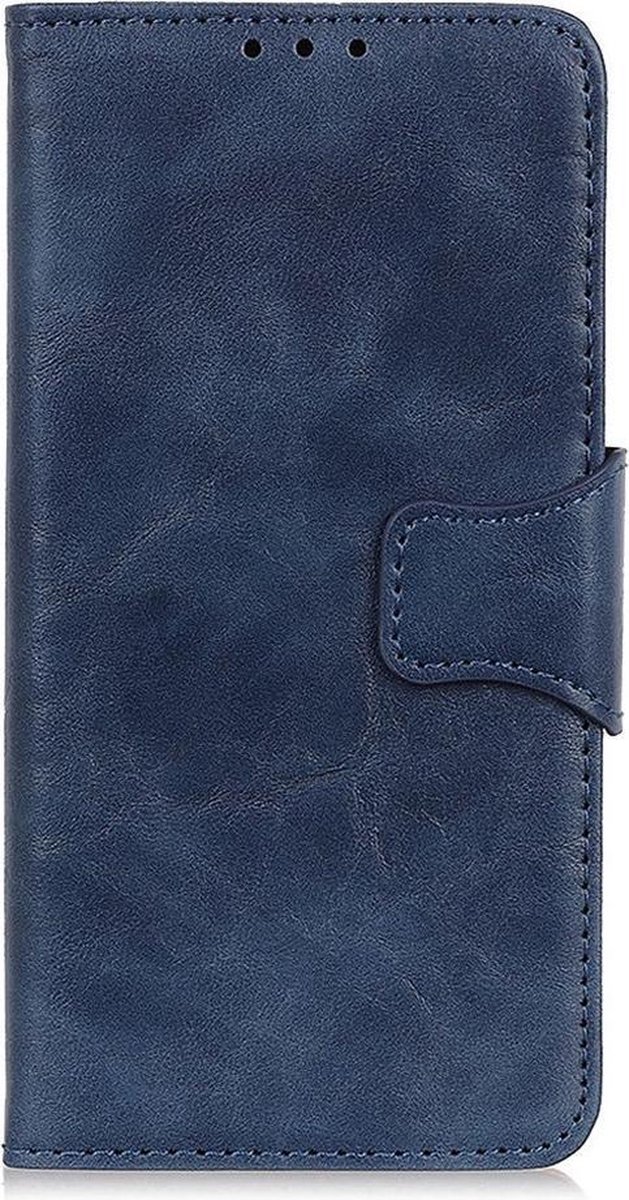 Shop4 - Oppo Reno4 Pro 5G Hoesje - Wallet Case Cabello Blauw