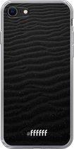 6F hoesje - geschikt voor iPhone SE (2020) - Transparant TPU Case - Black Beach #ffffff