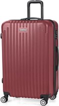 Class Reiskoffer Groot | Bordeaux | Lichtgewicht | 77 cm