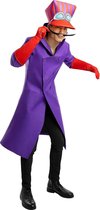 FUNIDELIA Dick Dastardly kostuum - Wacky Races voor mannen - Maat: XL