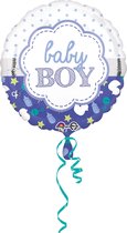 Anagram - Folieballon - Shape - Baby Boy - Met Helium - 45cm