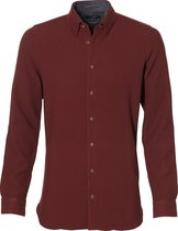 Ted Baker Overhemd - Extra Lang - Bordeaux - 3XL Grote Maten