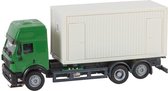 Faller - Vrachtwagen MB SK’94 Bouwcontainer (HERPA) - modelbouwsets, hobbybouwspeelgoed voor kinderen, modelverf en accessoires