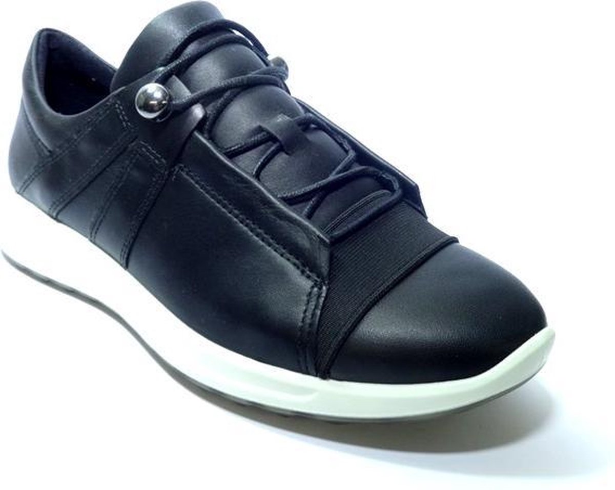 ECCO Flex Runner II dames sneaker - Zwart - Maat 37 | bol.com