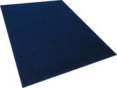 Beliani GESI II - Vloerkleed - blauw - viscose