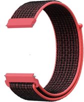 Polar Vantage M nylon band - zwart/rood - 46mm