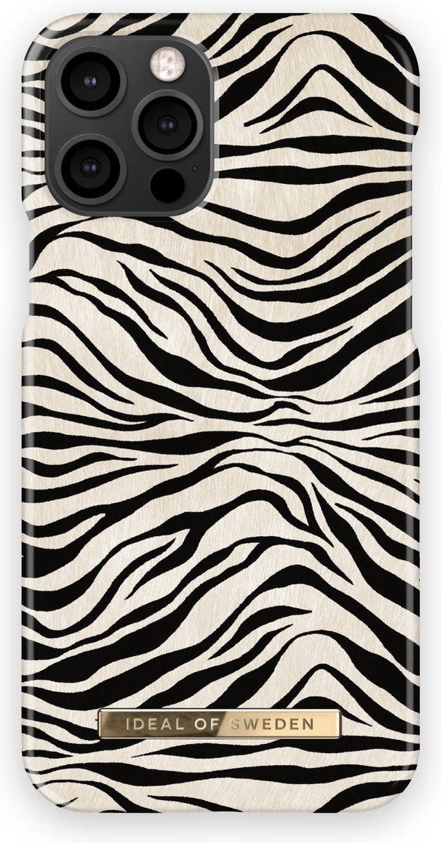 iDeal of Sweden Fashion Case voor iPhone 12/12 Pro Zafari Zebra | bol.com