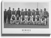 Xerxes '72 - Walljar - Wanddecoratie - Zwart wit poster ingelijst