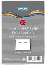 Toppoint C6 Gegomde Enveloppen 100 stuks