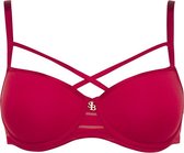 SAPPH - Rosie Voorgevormde BH Rood - maat 70E - Rood - Met beugel - Dames