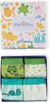 Milk&Moo Dames Sokken - 4 paar Kleurrijke Vrouwen Sokken - Katoen - Zacht & Ademend - Cacha Frog & Baby Sangaloz - Maat 36-40