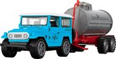 Toi-toys Jeep Off-road Junior 24 Cm Blauw 2-delig