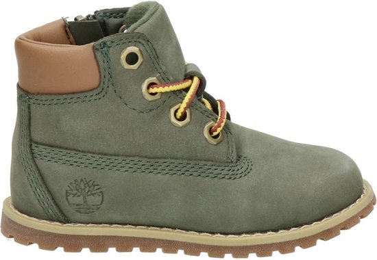 Timberland Kids Pokeypine 6" Zip - Dark Green - Maat 22