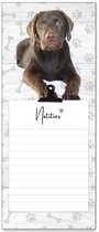 Notitieboek Hond: Labrador bruin