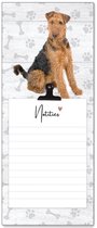 Notitieboek Hond: Airedale Terrieér