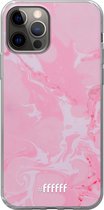 6F hoesje - geschikt voor iPhone 12 - Transparant TPU Case - Pink Sync #ffffff