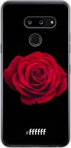LG G8 ThinQ Hoesje Transparant TPU Case - Radiant Rose #ffffff