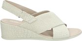 ECCO Shape 35 Wedge dames sandaal - Ecru - Maat 38