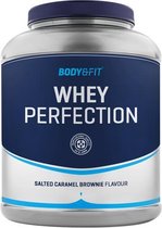 Body & Fit Whey Perfection - Proteine Poeder / Whey Protein - Eiwitshake - 2268 gram (81 shakes) - Salted Caramel Brownie