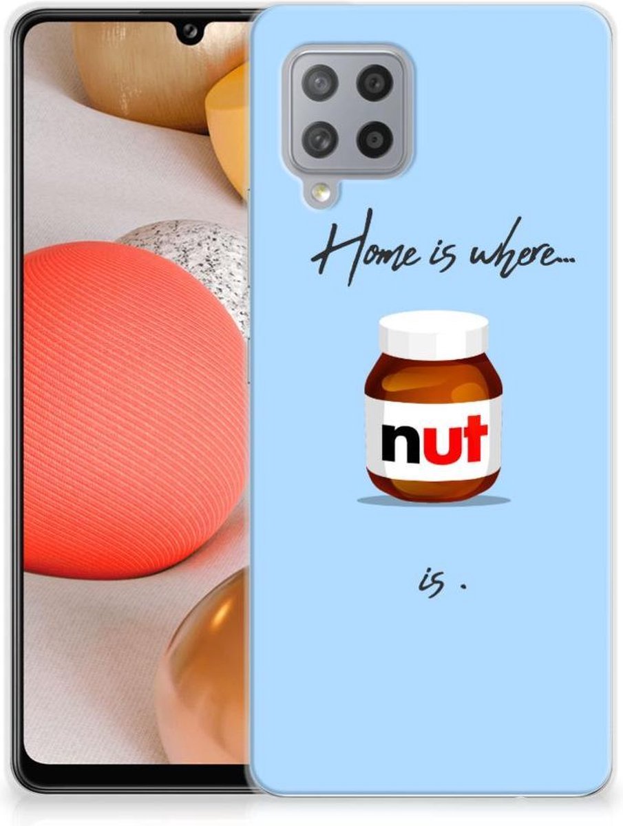 Samsung Galaxy A42 Siliconen Case Nut Home