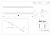 Farad Dakdragers - Peugeot 4007 2007 t/m 2012 - Open Dakrail - 100kg Laadvermogen - Aluminium - Wingbar - Zwart