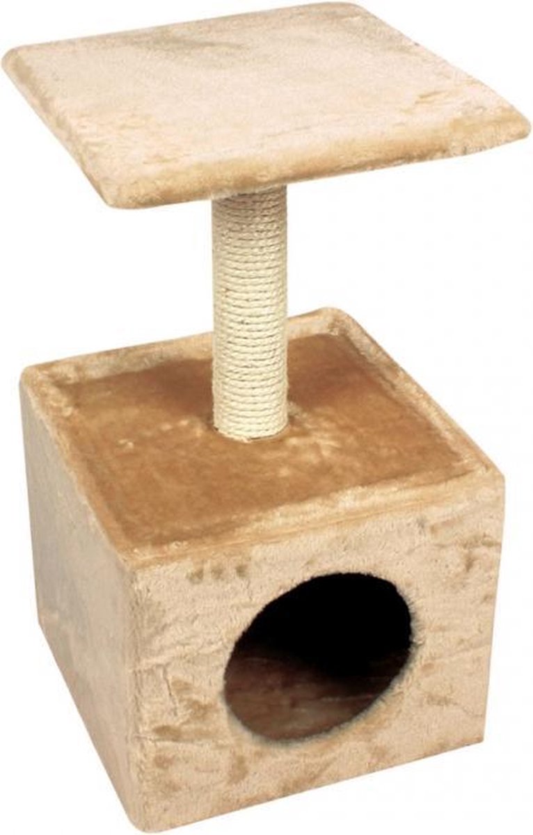 Duvo+ Krabpaal christa Beige 31x31x57cm Duvo+ Krabpaal christa Beige 31x31x57cm