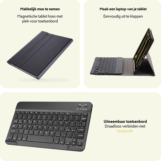 Etui Clavier pour iPad Pro 13 Pouces (M4/M5) 2024/2025 avec Fente pour