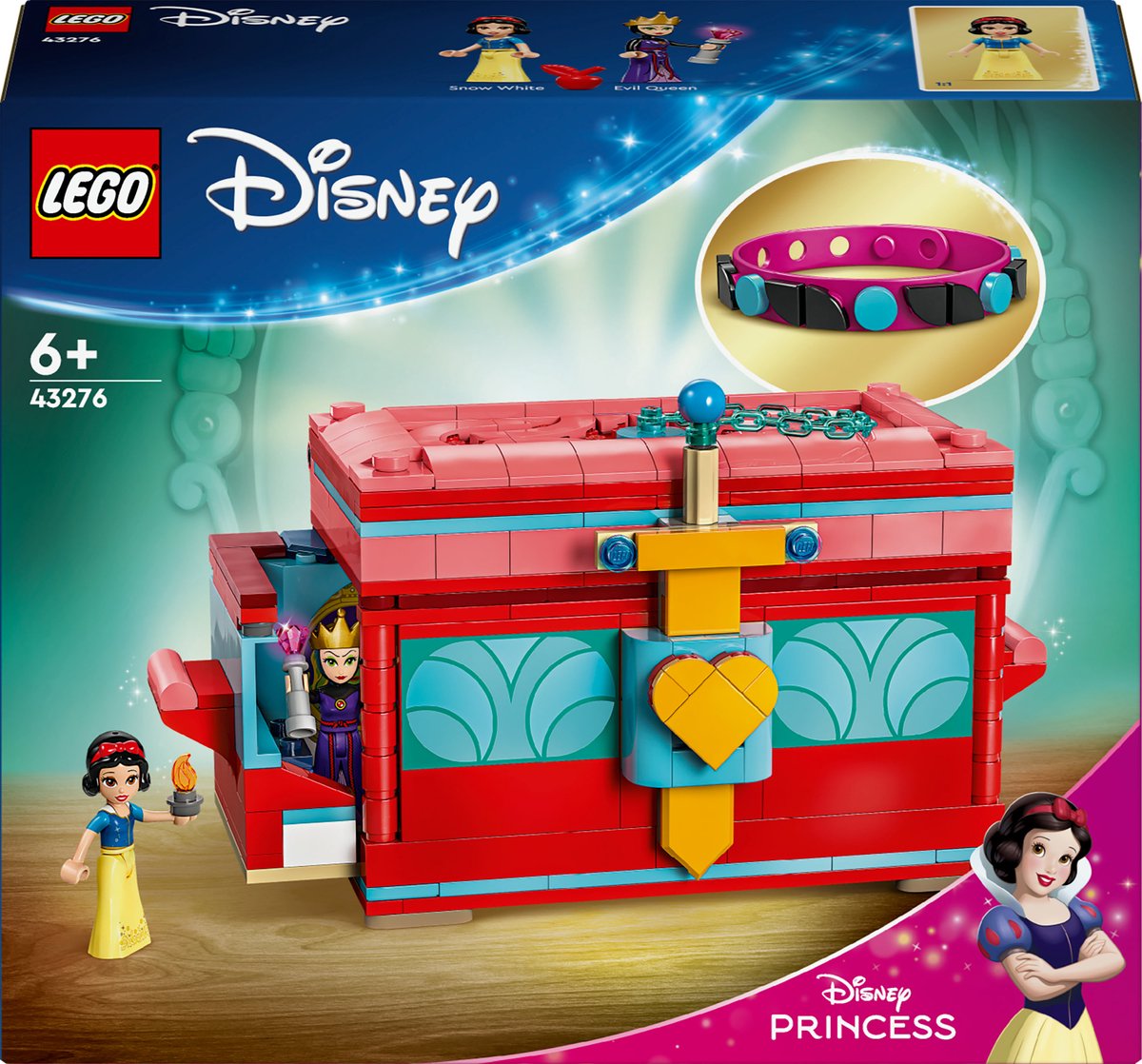 LEGO 43276 Disney Princess Sneeuwwitjes Sieradendoosje