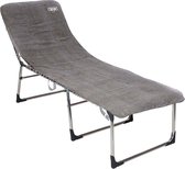 Crespo Terry Couverture XL - - 210x75 Cm Chaises longues - Grijs
