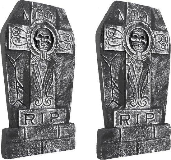 Boland - Grafsteen Skull cross 'RIP' - Horror - Horror