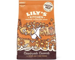 Lily's Kitchen Hondenvoer Droog Countryside Casserole Kip & Eend 1 kg
