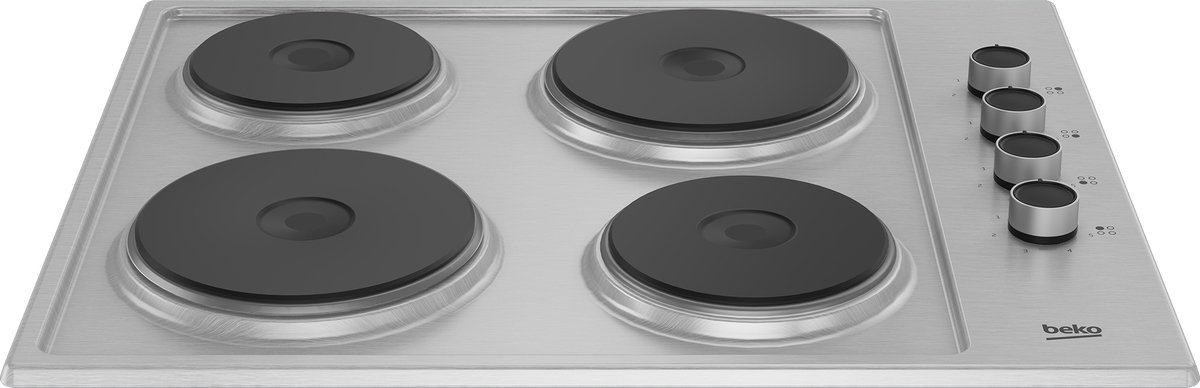 Beko HIGE64100X - inbouw elektrische kookplaat