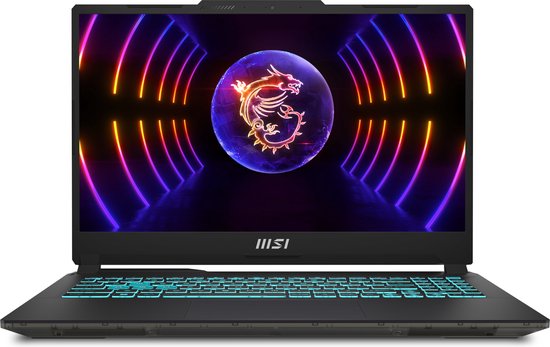 MSI Cyborg 15 A12VF-691NL Intel® Core™ i7 i7-12650H Laptop 39,6 cm (15.6") Full HD 16 GB DDR5-SDRAM 512 GB SSD NVIDIA GeForce RTX 4060 Wi-Fi 6 (802.11ax) Windows 11 Home Zwart