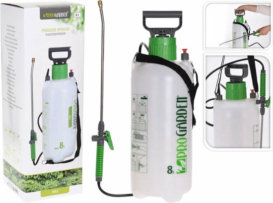 Plantensproeier Drukspuit pomp 8 LiterPro Garden van Merkloos	 — afbeelding 2