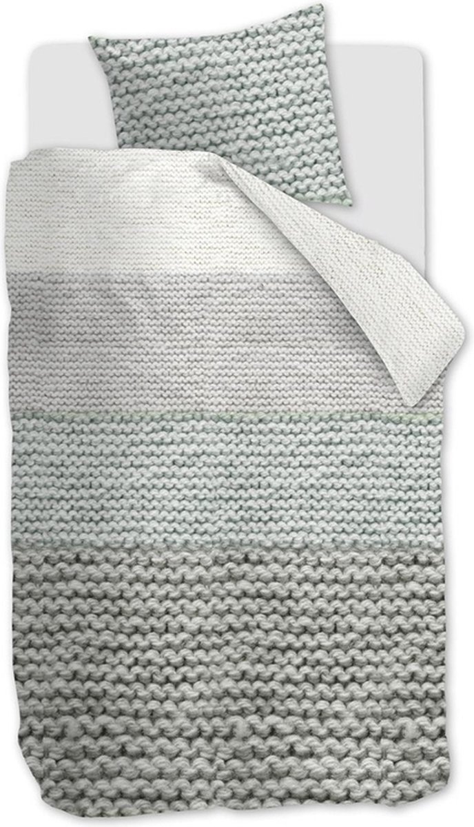 Ariadne at Home Mixed dekbedovertrek - Eenpersoons - 140x200/220 - Groen van Merkloos — afbeelding 2