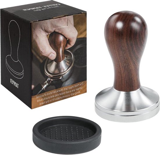 MOTTA VERSTELBARE KOFFIE NIVEAU TAMPER D.58MM